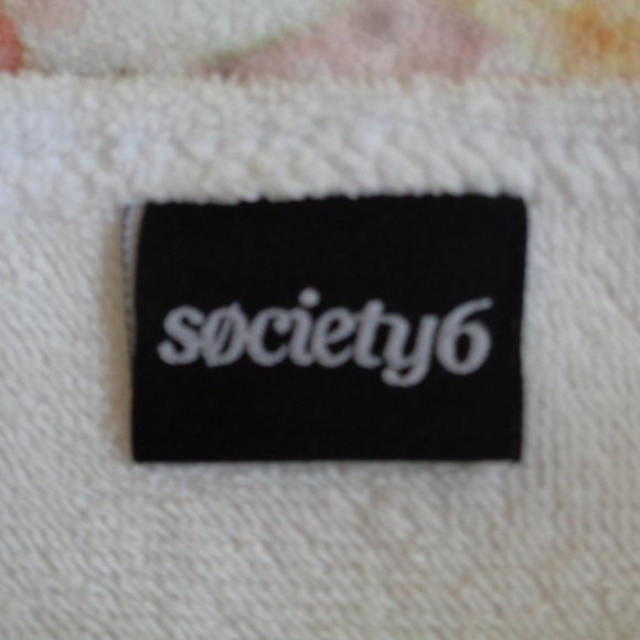 Society 6 set of hand towels (2) Guest towel Guest bathroom powder room - Picture 4 of 8